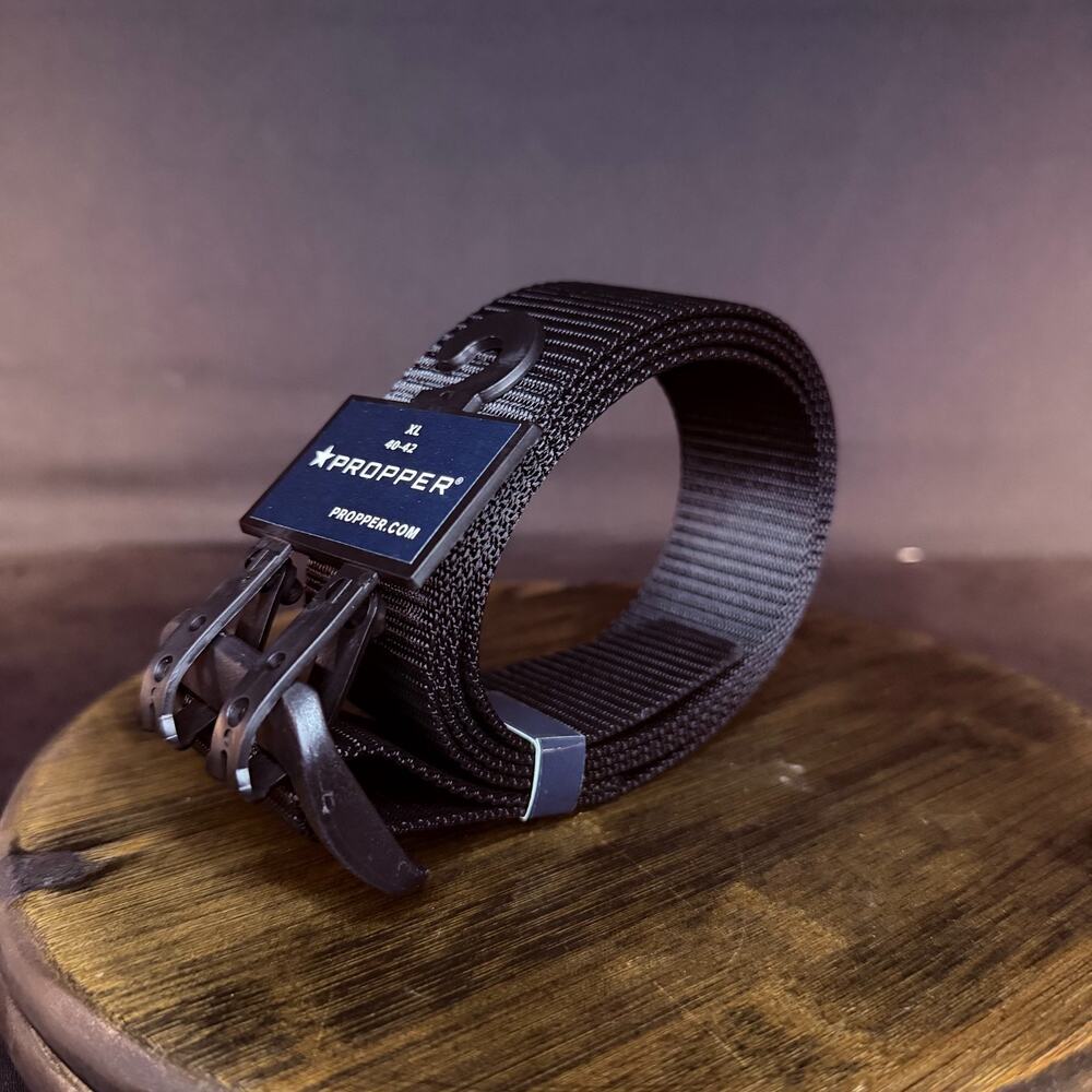 Propper Tactical Belt XL 40"-42" Nylon Web Black F5603